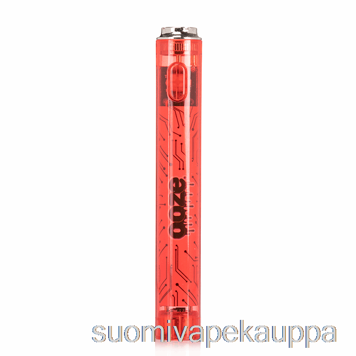 Vape Box Ooze Slim 400mah Kirkas 510 Vape Akku Rubiininpunainen